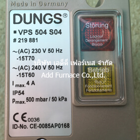 Dungs VPS 504 S04